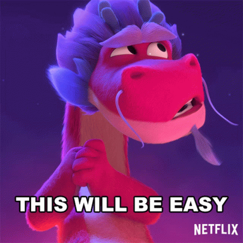 This Will Be Easy Long GIF - This Will Be Easy Long Wish Dragon GIFs