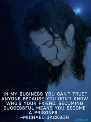 Mj Innocent Michael Jackson GIF - Mj Innocent Michael Jackson In Business You Cant Trust Anyone GIFs