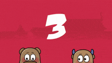 a cartoon of a bear and a cow holding sparklers with the words happy new year 2025 above them