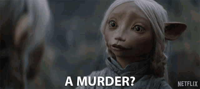a netflix advertisement shows a cartoon character asking a question