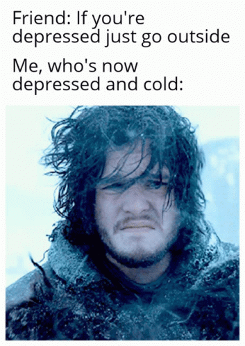 Depressed And Cold GIF