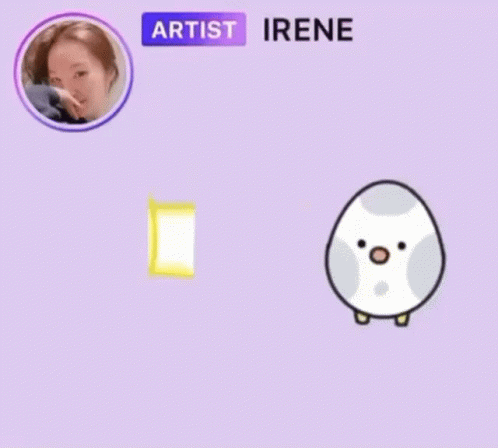 Irene Red Velvet Irene Bubble GIF