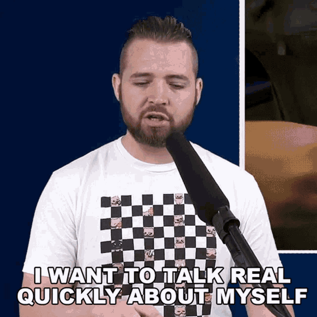 I Want To Talk Real Quickly About Myself Bricky GIF - I Want To Talk Real Quickly About Myself Bricky Talk About Me GIFs