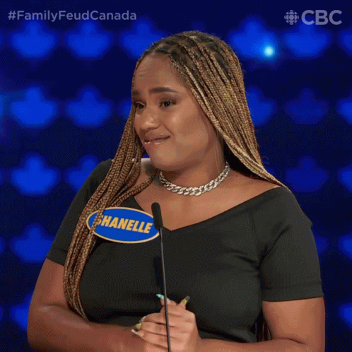 Meh Family Feud Canada GIF - Meh Family Feud Canada Whatever GIFs
