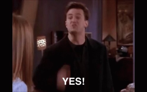 Yes Chandler GIF - Yes Chandler GIFs