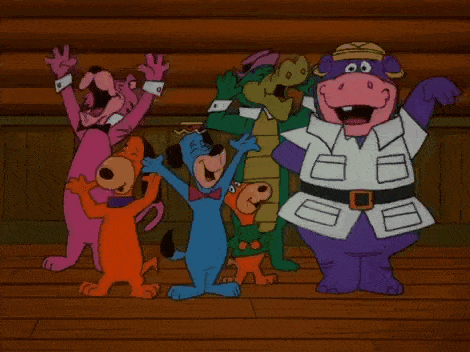 Hanna Barbera Huckleberry Hound GIF - Hanna Barbera Huckleberry Hound Augie Doggie GIFs