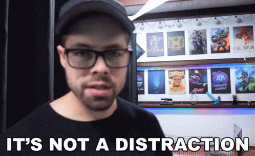 Its Not A Distraction Nick Zetta GIF - Its Not A Distraction Nick Zetta Basically Homeless GIFs