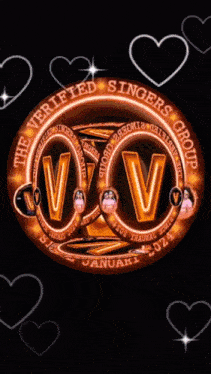 a sign that says the veritas singers group on it