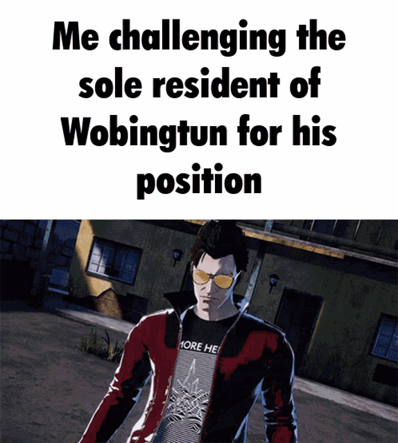 Wobingtun No More Heros GIF - Wobingtun No More Heros The Only Resident Of GIFs