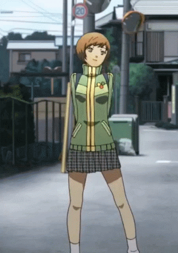 Chie Persona4 GIF - Chie Persona4 The Animation GIFs
