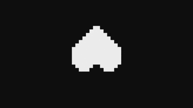 a black background with white squares that look like a clock .