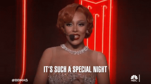 Its Such A Special Night Doja Cat GIF - Its Such A Special Night Doja Cat Billboard Music Awards GIFs