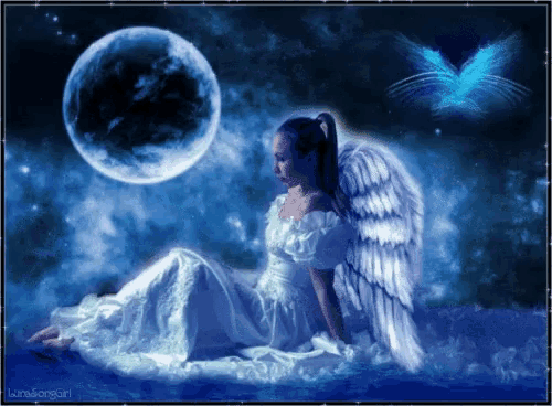 Angel Glitter GIF