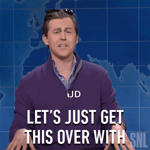 Lets Just Get Over This With Saturday Night Live GIF - Lets Just Get Over This With Saturday Night Live Weekend Update GIFs