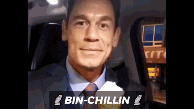 Binchillin John Cena GIF - Binchillin John Cena GIFs