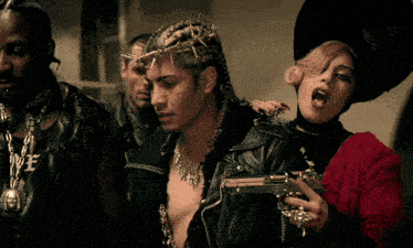 a man with a crown of thorns on his head