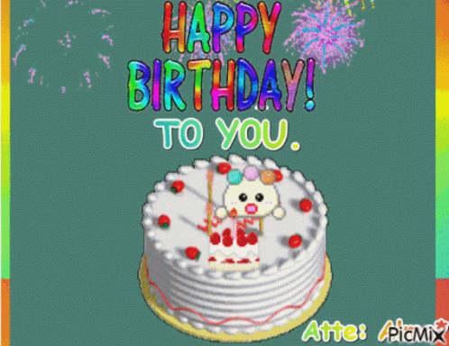 Happy Birthday Pastel GIF - Happy Birthday Pastel Cake GIFs