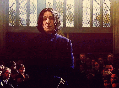 So What Snape GIF - So What Snape Well GIFs