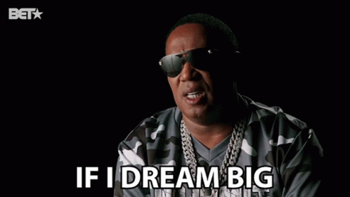 If I Dream Big Theres Going To Be No Limit To My Success Master P GIF - If I Dream Big Theres Going To Be No Limit To My Success Master P Percy Miller GIFs