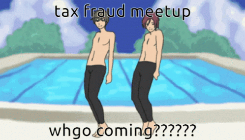 Tax Fraud Free GIF - Tax Fraud Free Free Anime GIFs