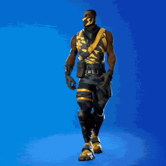 a video game character is jumping in the air with the letters t-88 on his legs