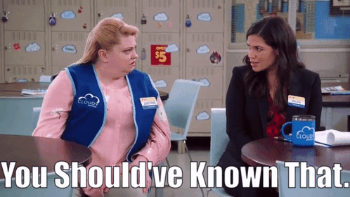 Superstore Amy Sosa GIF - Superstore Amy Sosa You Shouldve Known That GIFs