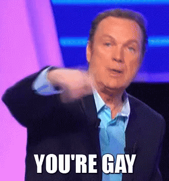 You'Re Gay GIF - Julien Lepers Homosexual Gay GIFs