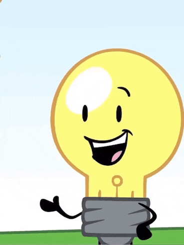 a cartoon drawing of a squirrel with a circle on its head