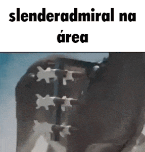 a slender admiral na area meme with a picture of missiles
