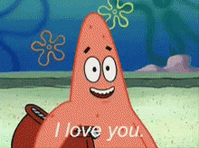 I Love You Patrick GIF - I Love You Patrick Spongebob GIFs
