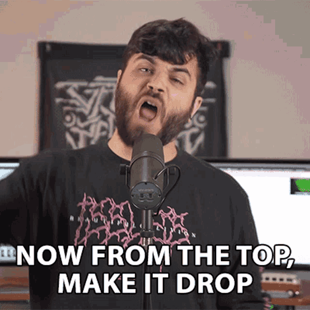 Now From The Top Make It Drop Andrew Baena GIF