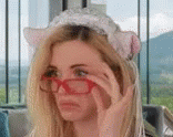 Glasses Red GIF - Glasses Red Wtf GIFs