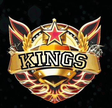 a logo that says kings on it with a red star