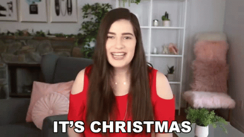 Its Christmas Marissa Rachel GIF - Its Christmas Marissa Rachel Its Holiday GIFs
