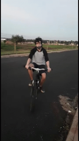 Bike Face Mask GIF - Bike Face Mask Smile GIFs