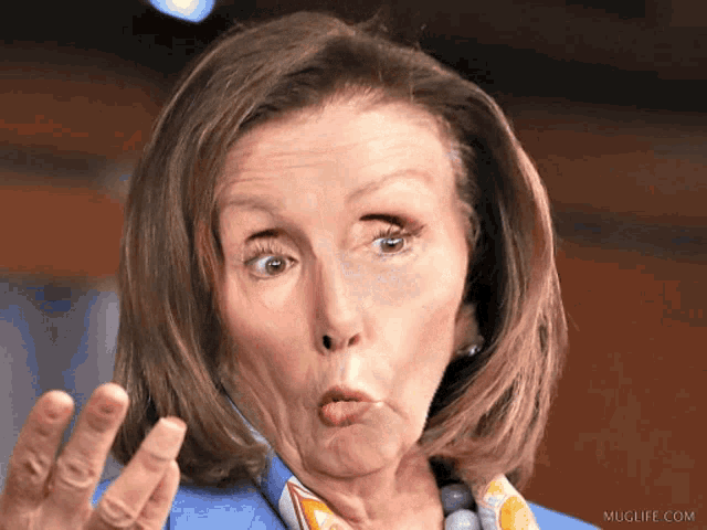 Nancy Pelosi Drunk GIF - Nancy Pelosi Drunk Funny Faces GIFs