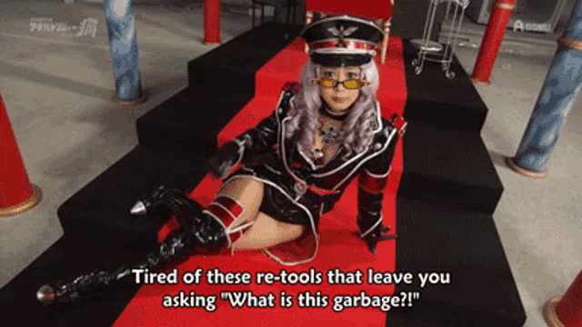 tired of these re-tools that leave you asking " what is this garbage? "