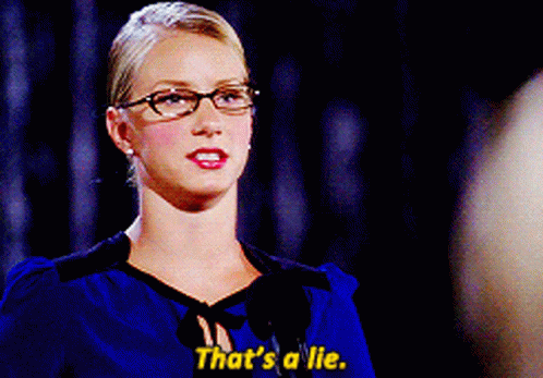 Glee Brittany Pierce GIF - Glee Brittany Pierce Thats A Lie GIFs