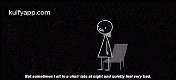 But Sometimes I Slt In A Chair Late At Night And Quietly Feel Very Bad..Gif GIF - But Sometimes I Slt In A Chair Late At Night And Quietly Feel Very Bad. World Of-tomorrow Q GIFs