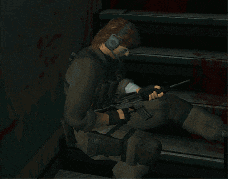 a video game character says " i would n't do that if i were you " while holding a gun