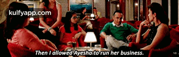 Then I Allowed Ayesha To Run Her Business..Gif GIF - Then I Allowed Ayesha To Run Her Business. Fave Dil Dhadakne-do GIFs
