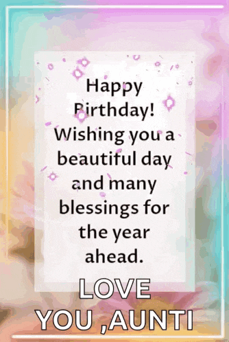 a happy birthday wishing you a beautiful day and many blessings for the year ahead .