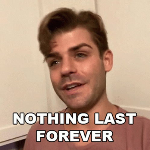 Nothing Last Forever Cameo GIF - Nothing Last Forever Cameo Nothing Will Stay GIFs