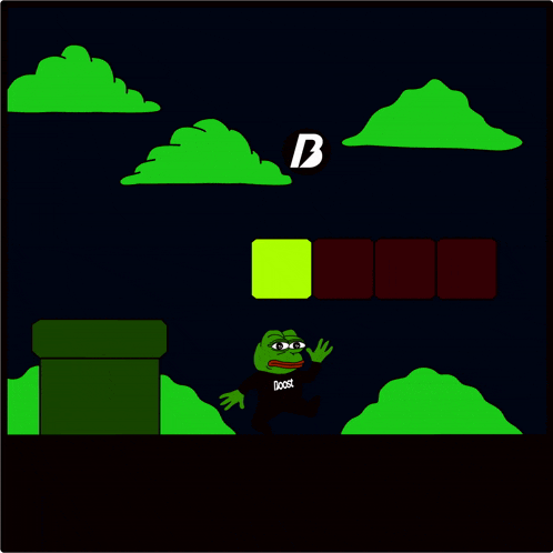 a frog wearing a black shirt that says boost