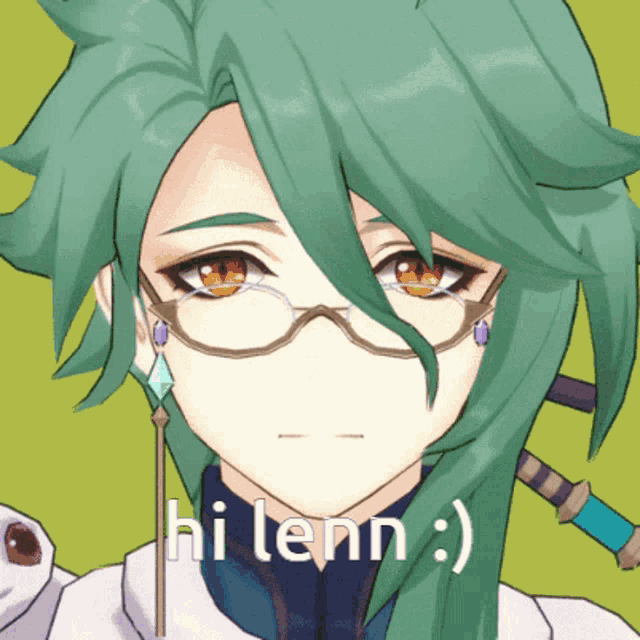 Hi Lenn Lenn GIF