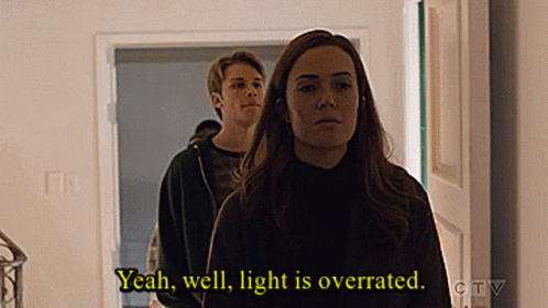 This Is Us Rebecca Pearson GIF - This Is Us Rebecca Pearson Yeah Well Light Is Overrated GIFs