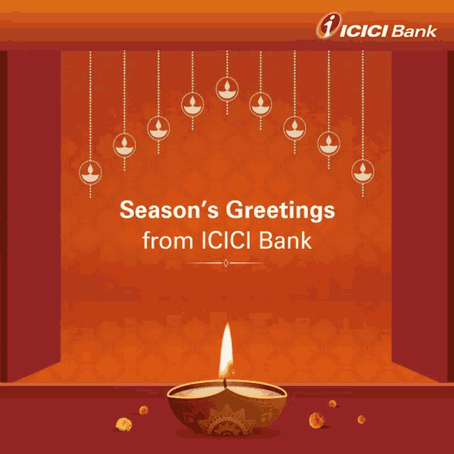 Seasons Greeting Icici Bank GIF - Seasons Greeting Icici Bank Happy Diwali GIFs