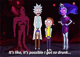 Rick And Morty Drunk GIF - Rick And Morty Drunk Blackout GIFs