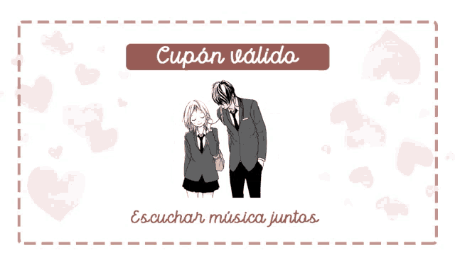 a coupon that says cupon valido and a picture of two boys