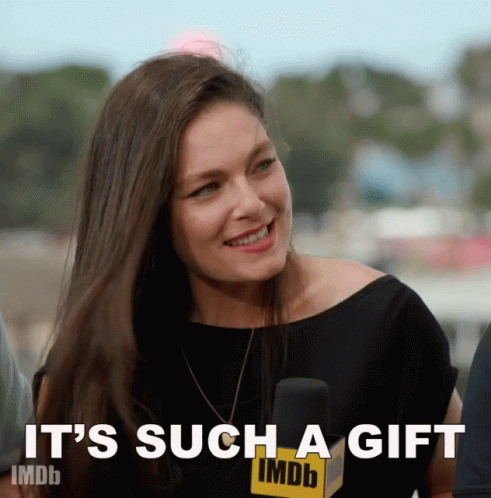 Its Such A Gift Blessing GIF - Its Such A Gift Gift Blessing GIFs